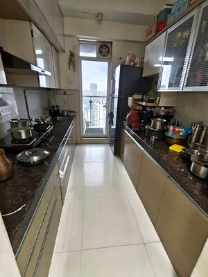 Kitchen in 2 BHK Apartment at Ashar Edge, Pokhran Road No Two – for Rent