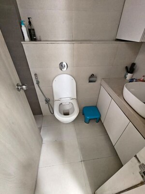Bathroom in 2 BHK Apartment at Ashar Edge, Pokhran Road No Two – for Rent