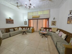 Living Room in 3 BHK Builder Floor at Greater Kailash – for Rent