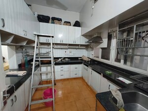 Kitchen in 3 BHK Builder Floor at Greater Kailash – for Rent