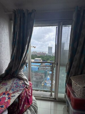 Balcony in 2 BHK Apartment at Omkar Veda Exclusive, Parel – for Rent