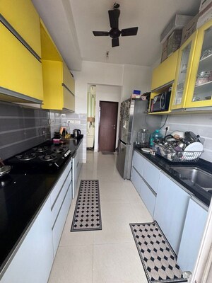 Team Area in 2 BHK Apartment at Omkar Veda Exclusive, Parel – for Rent