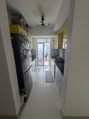 Building Lobby in 2 BHK Apartment at Omkar Veda Exclusive, Parel – for Rent