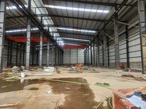  Warehouse – Exterior View View at TTC MIDC Industrial Area, Rabale - for Rent