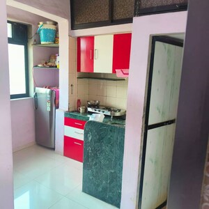Kitchen in 1 BHK Apartment at Damodar Residency Ghansoli, Ghansoli – for Rent