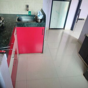 Kitchen in 1 BHK Apartment at Damodar Residency Ghansoli, Ghansoli – for Rent