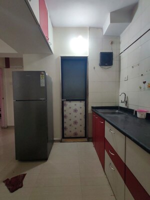 Kitchen in 2 BHK Apartment at Dosti Group Maitri Vatika, Kalwa – for Rent
