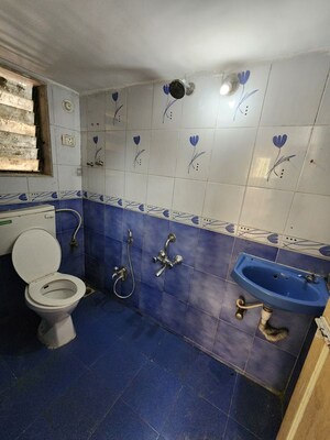 Bathroom in 2.5 BHK Apartment at Mahavir Heights Ghansoli, Ghansoli – for Rent