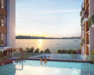 Swimming Pool in 3 BHK Apartment at Uttarpara Kotrung – for Sale