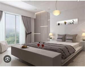Bedroom in 1 BHK Apartment at Gurukrupa Marina Enclave, Malad West – for Sale