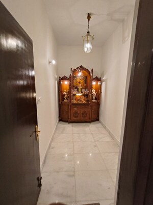 Building Lobby in 4 BHK Builder Floor at Panchsheel Park – for Rent