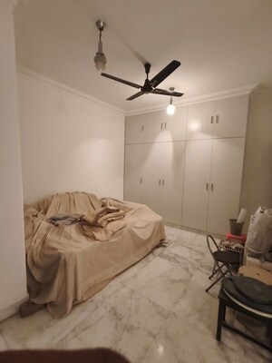 Bathroom in 4 BHK Builder Floor at Panchsheel Park – for Rent