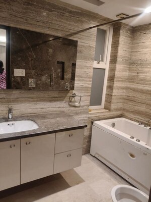 Kitchen in 3 BHK Builder Floor at Panchsheel Park – for Rent