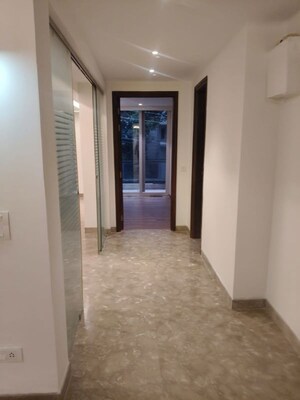 Building Lobby in 3 BHK Builder Floor at Panchsheel Park – for Rent