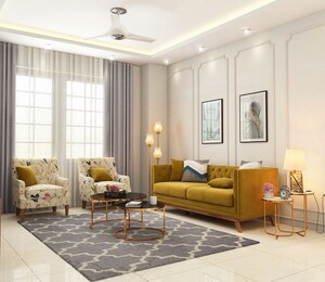 Living Room in 1 BHK Apartment at Powai – for Sale