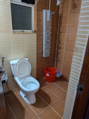 Bathroom in 2 BHK Apartment at Megapolis Sangria Towers, Hinjewadi – for Rent