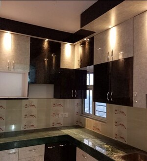 Kitchen in 2 BHK Apartment at Ansal Sushant Golf city, Sushant Golf City – for Rent