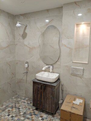 Bathroom in 4 BHK Builder Floor at Eros Lakewood City, Suraj Kund – for Rent