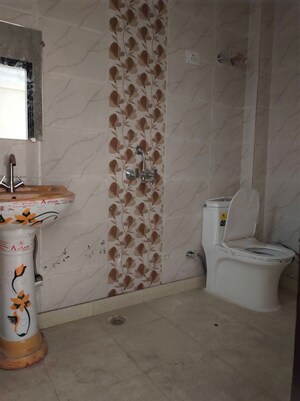Bathroom in 1 BHK Apartment at Chattarpur – for Rent