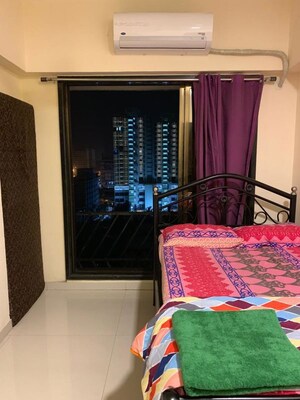 Bedroom in 2 BHK Apartment at Shri Balaji Ashirwad, Malad West – for Rent