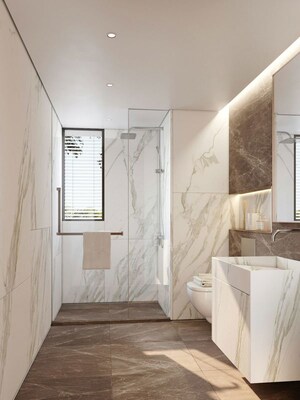 Bathroom in 4 BHK Apartment at Godrej Eternal Palms, Sanpada – for Sale