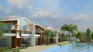 4 BHK Villa – Exterior View View at Prestige Mayberry, Chansandra - for Rent