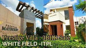 4 BHK Villa – Exterior View View at Prestige Mayberry, Chansandra - for Rent