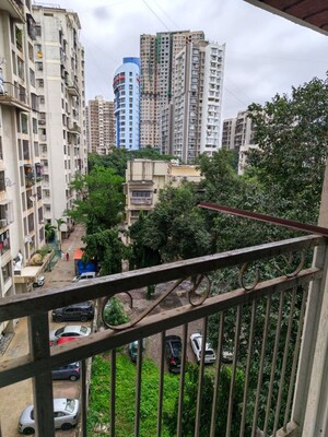 Balcony in 2 BHK Apartment at Mamtora Shree Govind Krupa, Malad West – for Rent