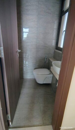 Bathroom in 2 BHK Apartment at Sheth Auris Serenity Tower 3, Malad West – for Rent
