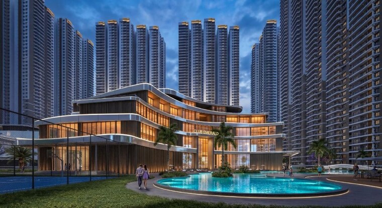 Exterior View, prestige-golden-grove 2 Bedroom 1278 Sq.Ft. Apartment In Tellapur Hyderabad 10639059