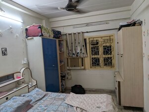 Bedroom in 1 BHK Apartment at Powai Jaltarang CHS, Powai – for Rent