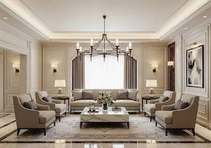 Living Room in 3 BHK Builder Floor at Sector 49 – for Sale