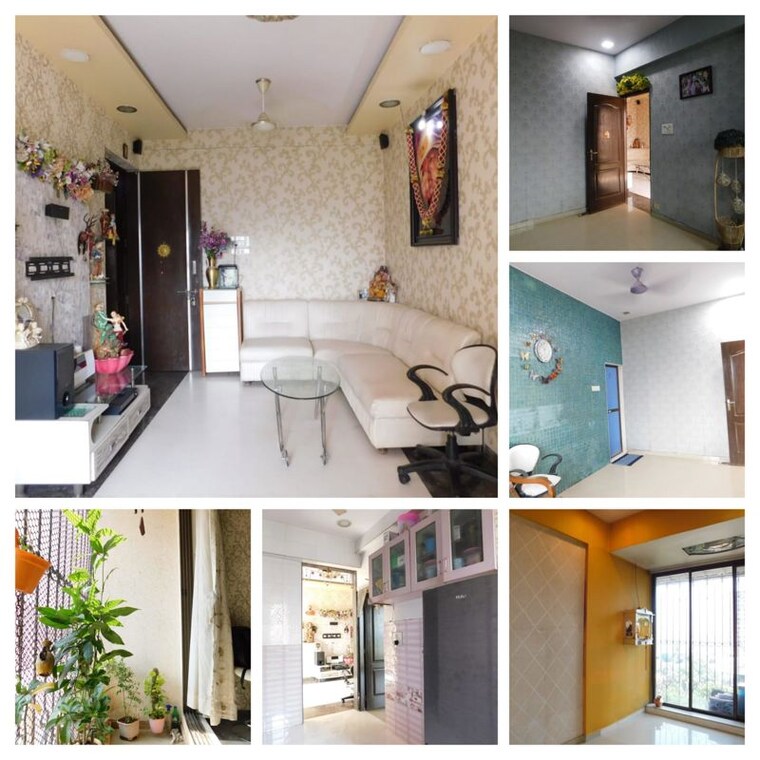 Kitchen, prathana-acharya-ashram 1 Bedroom 585 Sq.Ft. Apartment In Borivali West Mumbai 10639109