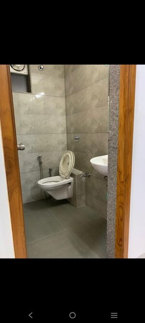 Bathroom in 3 BHK Apartment at Saanvi Solace, South Bopal – for Rent
