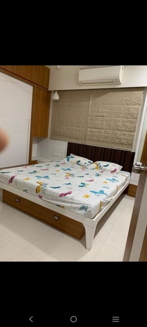 Bedroom in 3 BHK Apartment at Saanvi Solace, South Bopal – for Rent