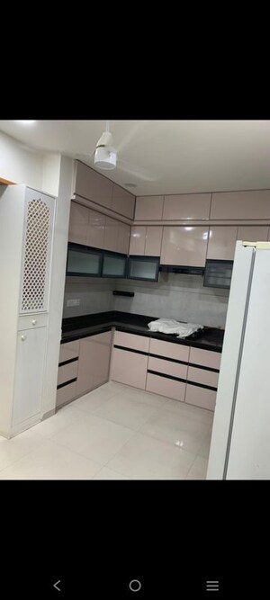 Kitchen in 3 BHK Apartment at Saanvi Solace, South Bopal – for Rent