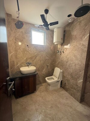 Bathroom in 3 BHK Builder Floor at Palam Vihar – for Rent