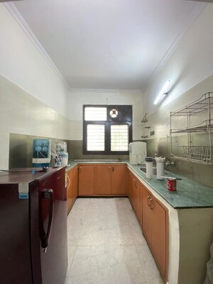Kitchen in 2 BHK Builder Floor at Palam Vihar – for Rent