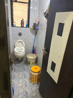 Bathroom in 2 BHK Apartment at Navkar Paradise, Borivali West – for Rent
