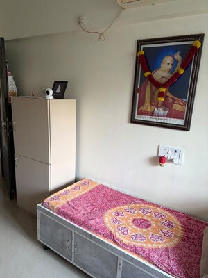 Bedroom in 2 BHK Apartment at Navkar Paradise, Borivali West – for Rent