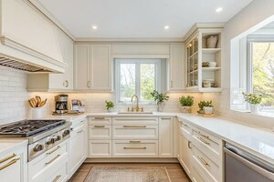 Kitchen in 4 BHK Builder Floor at Sector 107 – for Sale