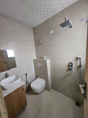 Bathroom in 4 BHK Builder Floor at Vipul Tatvam Villas, Sector 48 – for Rent