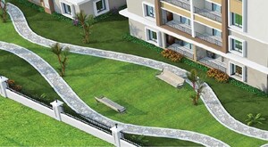 Balcony in 2 BHK Apartment at Jai Hanuman Riverside, Uttarpara – for Sale