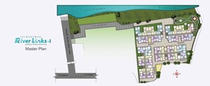 Master Plan in 2 BHK Apartment at Jai Hanuman Riverside, Uttarpara – for Sale