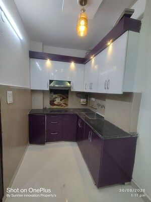 Kitchen in 2 BHK Builder Floor at Dwarka Mor – for Rent