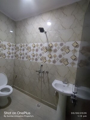 Bathroom in 2 BHK Builder Floor at Dwarka Mor – for Rent