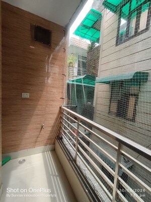 Balcony in 2 BHK Builder Floor at Dwarka Mor – for Rent