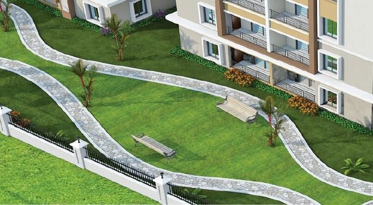 Balcony, jai-hanuman-riverside 3 Bedroom 992 Sq.Ft. Apartment In Uttarpara Kolkata 10639184