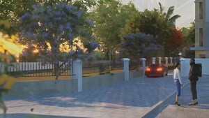 Swimming Pool in 3 BHK Apartment at Jai Hanuman Riverside, Uttarpara – for Sale