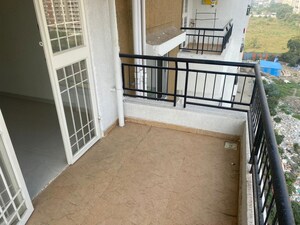 Balcony in 2 BHK Apartment at Tulip Infinity Planet, Moshi – for Rent